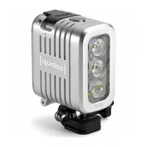 Фонарик Knog Qudos Action Light. Silver для монопода/камеры