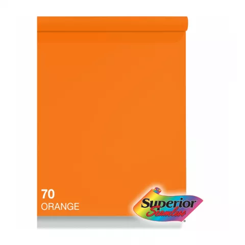Фон бумажный Superior Orange 2,72x11m SMLS 94