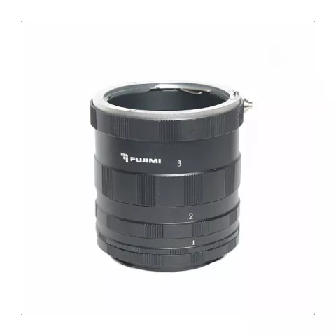 Набор удлинительных колец FUJIMI FJMTC-N3M для макросъёмки на систему Nikon 9mm, 16mm, 30mm (ручная фокусировка)