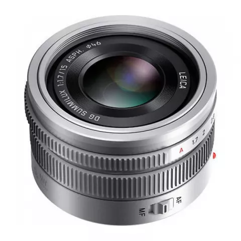Объектив Panasonic Lumix H-X015E Leica DG Summilux 15 мм / F1.7  Silver