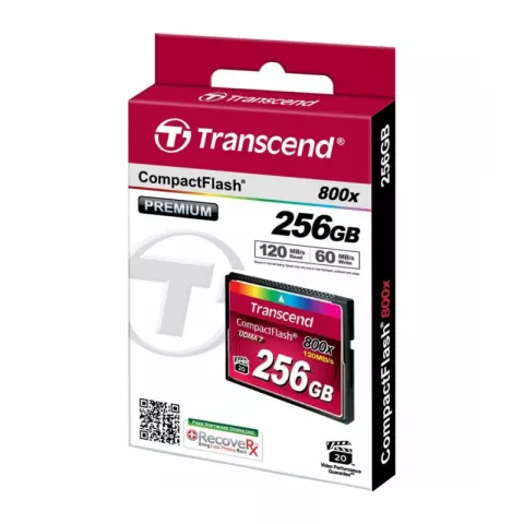 Карта памяти Transcend TS256GCF800 CF 256GB 800X