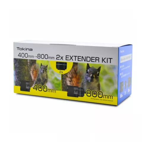 Объектив Tokina SZX 400мм F8 Reflex MF для Nikon F в комлекте с 2x оптическим телеконвертером
