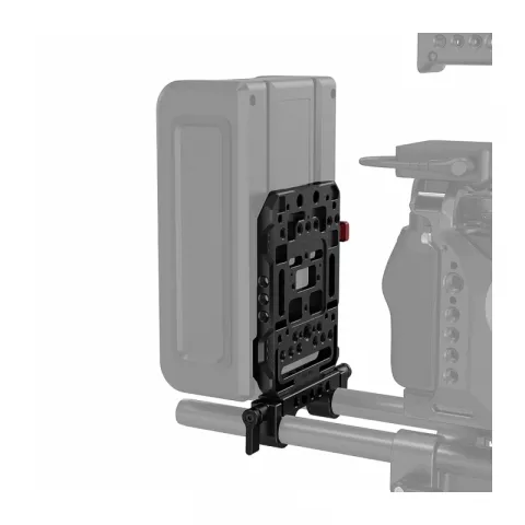 SmallRig 3016 Адаптер крепления аккумулятора V Mount Battery Plate с адаптером для 15мм направляющих