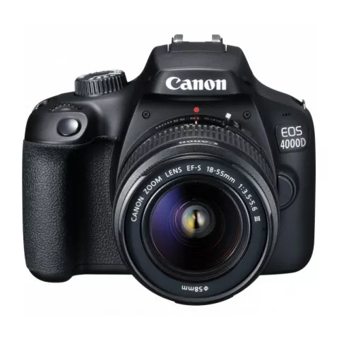 Зеркальный фотоаппарат Canon EOS 4000D Kit 18-55 III 