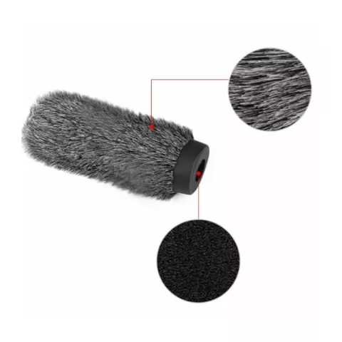 E-IMAGE WSA-03 Windcover-Length 245mm. Ветрозащита для микр. Ø18-24х220 мм