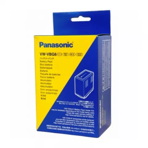 Аккумулятор Panasonic VW-VBG6E-K, Black для AG-HMC41/154 HPX174/204