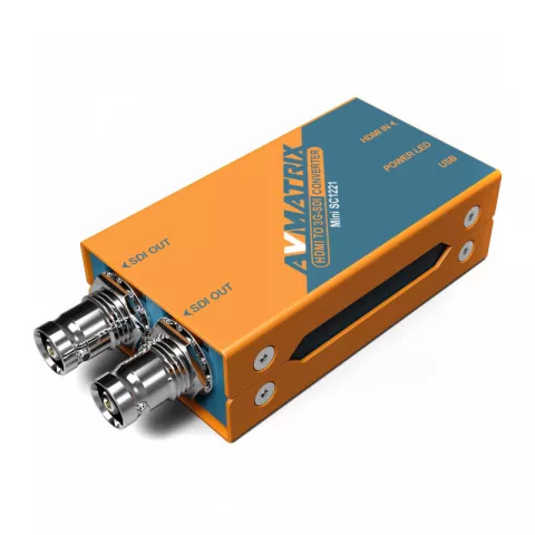Мини-конвертер AVMATRIX Mini SC1221 HDMI в 3G-SDI
