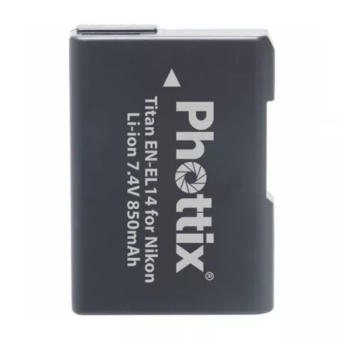 Аккумулятор Phottix EN-EL14 для Nikon P7000/P7100/D3100/D3200/D5100 (20234)