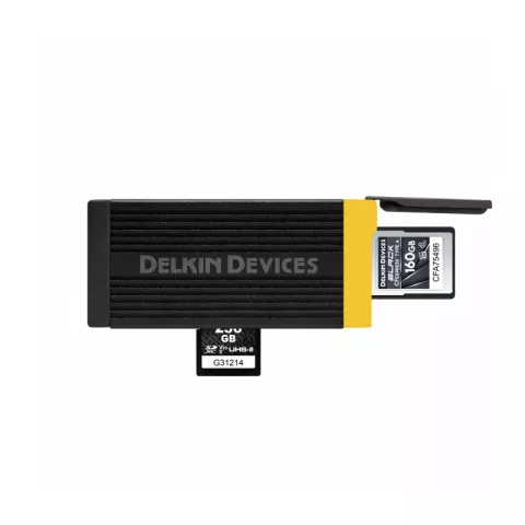 Картридер Delkin Devices USB 3.2 CFexpress Type A/SD Card Reader DDREADER-58