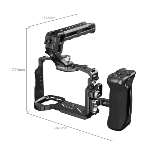 SmallRig 3669D Комплект для камер Sony A7RV / A7SIII / A7IV, клетка, 2 ручки и фиксатор кабеля