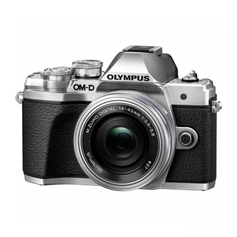 Цифровая фотокамера Olympus OM-D E-M10 Mark III Kit (EZ-M1442+ED 40-150mm f/4.0-5.6) Silver