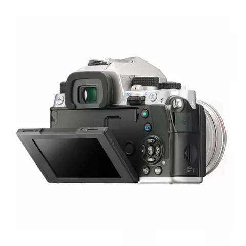 Зеркальный фотоаппарат Pentax KP Body Silver  (3 РУКОЯТКИ L,M,S В КОМПЛЕКТЕ)