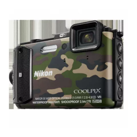 Цифровая фотокамера Nikon Coolpix AW130 CM Diving Kit