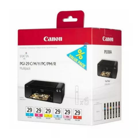 Картридж Canon PGI-29 C/M/Y/PC/PM/R набор из 6 цветов