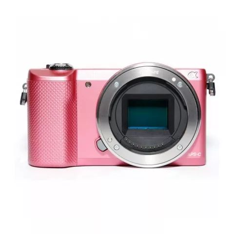 Цифровая фотокамера Sony Alpha A5000 Kit 16-50mm f/3.5-5.6 E OSS розовый