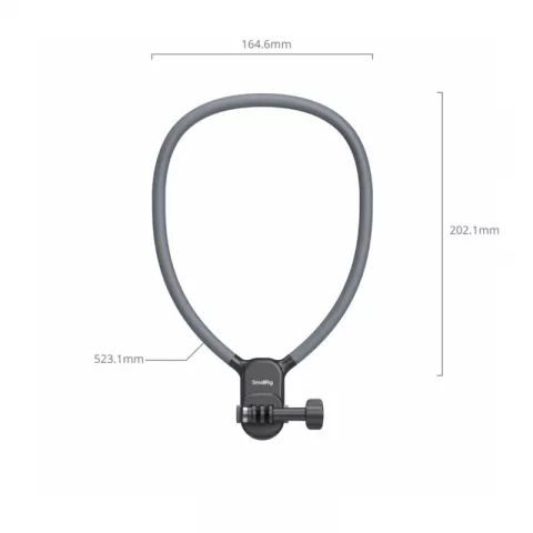 SmallRig 5126 Держатель-крепление для экшн-камер с шейным ремнем Quick Release Neck Support