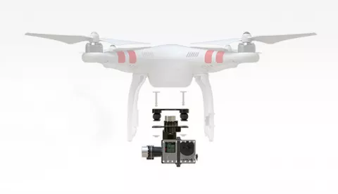 Квадрокоптер DJI Phantom 2 v2.0 + Zenmuse H4-3D