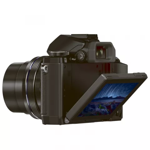 Цифровая фотокамера Olympus OM-D E-M10 Mark II Kit (EZ-M1442) Black