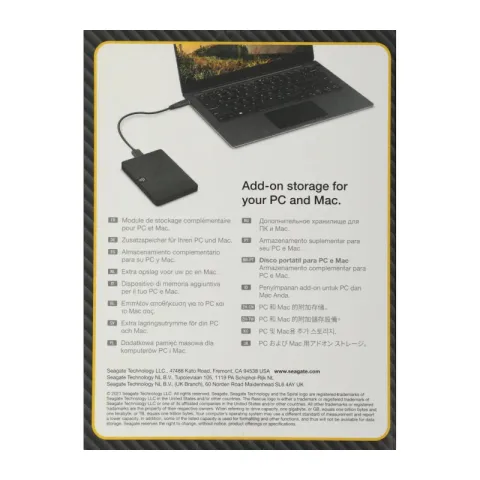 Внешний жесткий диск Seagate 2TB Expansion 2.5