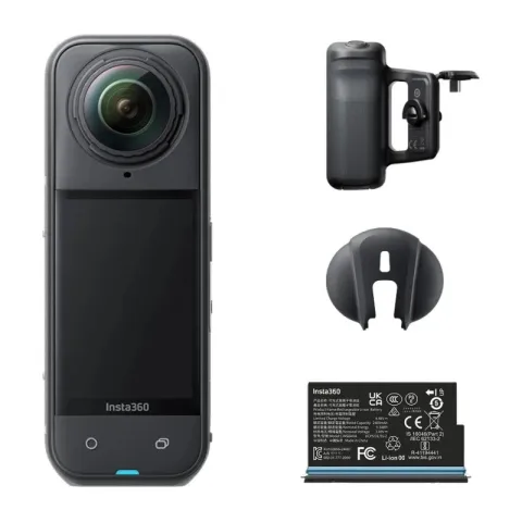Insta360 X5 Photography Grip Bundle Midnight Black