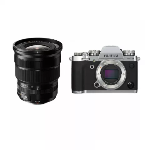 Цифровая фотокамера Fujifilm X-T3 Body Silver + XF 10-24mm F4 R OIS