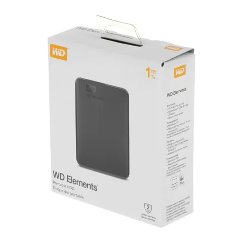 Внешний жесткий диск WD Elements Portable 1TB 2.5