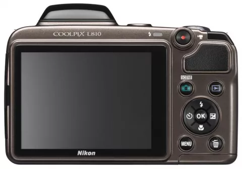 Цифровая фотокамера Nikon Coolpix L810 Brown
