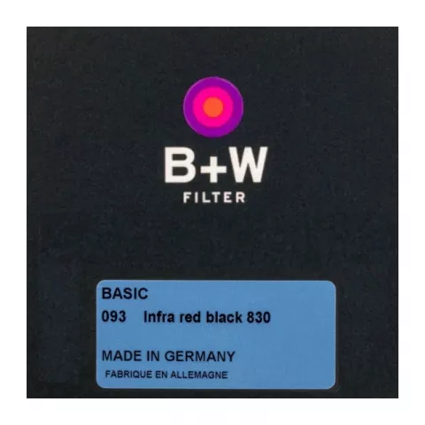 B+W BASIC 093 830 67мм Светофильтр инфракрасный для фотосъёмки(1102782) 