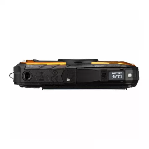Компактный фотоаппарат Ricoh WG-80 оранжевый с черным
