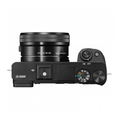 Цифровая фотокамера Sony Alpha A6000 Kit 16-50mm f/3.5-5.6 E OSS PZ чёрная