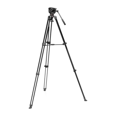 Manfrotto MVT500 TWIN с головой MVH500XAH в комплекте, алюм