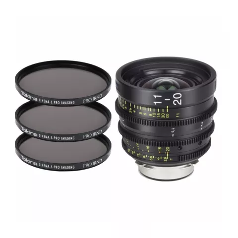 Объектив Tokina Cinema ATX 11-20mm T2.9 Wide-Angle Zoom Lens (PL Mount) шкала Метрическая