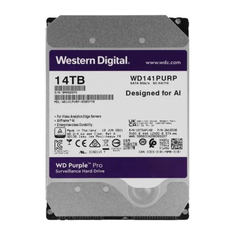 Жесткий диск WD Purple PRO 14TB 3.5