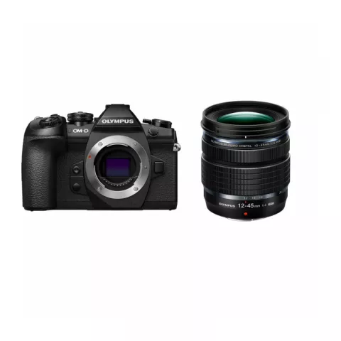 Цифровая фотокамера Olympus OM-D E-M1 mark II Kit (ED 12-45mm PRO) Black