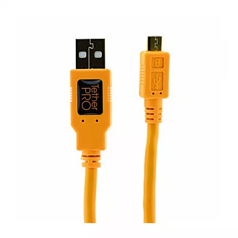 Кабель Tether Tools TetherPro USB 2.0 to Micro-B 5-Pin 4.6m Orange (CU5430ORG)