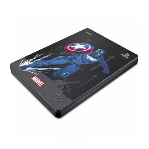 Внешний жесткий диск Seagate STGD2000203 2TB Game Drive for PS4 Captain America  2.5