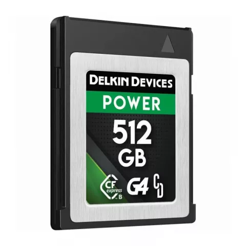 Карта памяти Delkin Devices Power CFexpress Type B G4 512GB 1780/1700Mb/s [DCFXBP512G4]