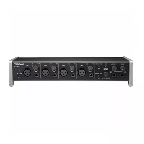 Аудио/MIDI интерфейс Tascam US-4x4 USB (4 входа, 4 выхода) Ultra-HDDA mic-preamp