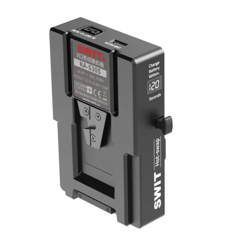 SWIT KA-S30S батарейный переходник с батарей V-Mount на V-Mount для для горячей замены