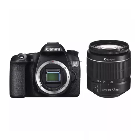Зеркальный фотоаппарат Canon EOS 70D Kit EF-S 18-55mm f/3.5-5.6 III DC