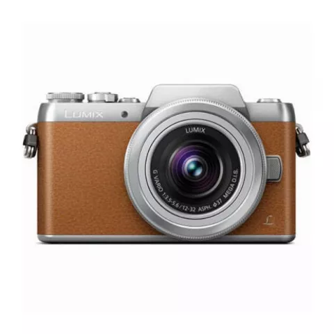 Цифровая фотокамера Panasonic Lumix DMC-GF7 Kit 12-32mm Brown