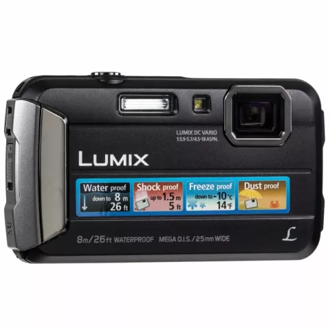 Цифровая фотокамера Panasonic Lumix DMC-FT30 черный