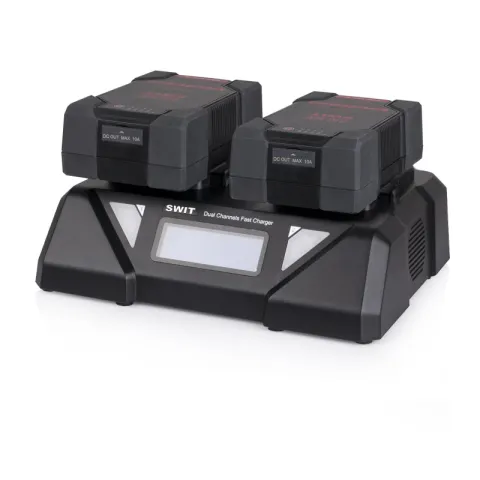 SWIT S-3812S Зарядное устройство 2-канальное для аккумуляторов  V-Mount
