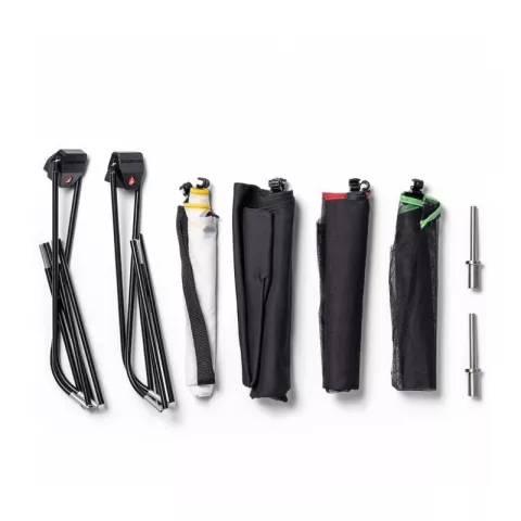 Manfrotto LR1911 Комплект из двух складных флагов с шифт-адаптерами 45х60см (18