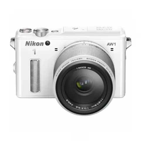Цифровая фотокамера Nikon 1 AW1 Kit 1 Nikkor AW 11-27.5mm White