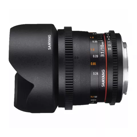 Объектив Samyang 10mm T3.1 VDSLR ED Aspherical NCS CS Nikon F II