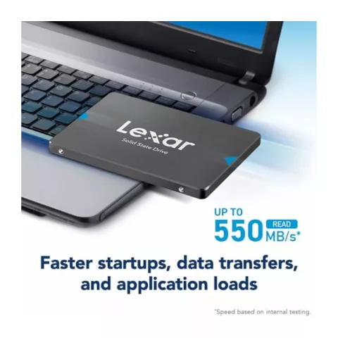 Внешний SSD диск Lexar SSD NS 100 2.5 SATA 1TB (LNS100-1TRBNA)