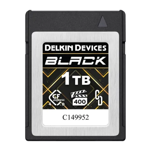 Карта памяти Delkin Devices Black CFexpress Type B 1TB 4.0 VPG400 R/W 3700/3220MB/s [DCB4BV41T]