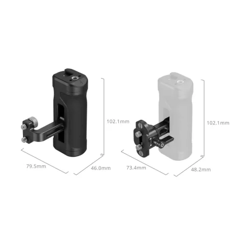 SmallRig 5532 Ручка боковая Lightweight mini Side Handle Kit (крепление 1/4” и NATO)