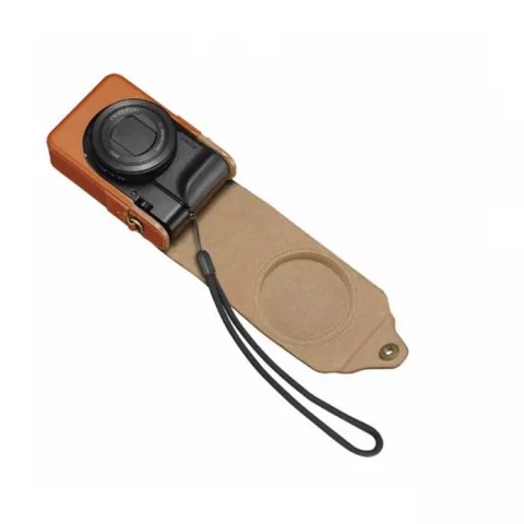 Чехол для фотоаппарата Sony LCS-RXG для RX100III, RX100II, RX100 коричневый